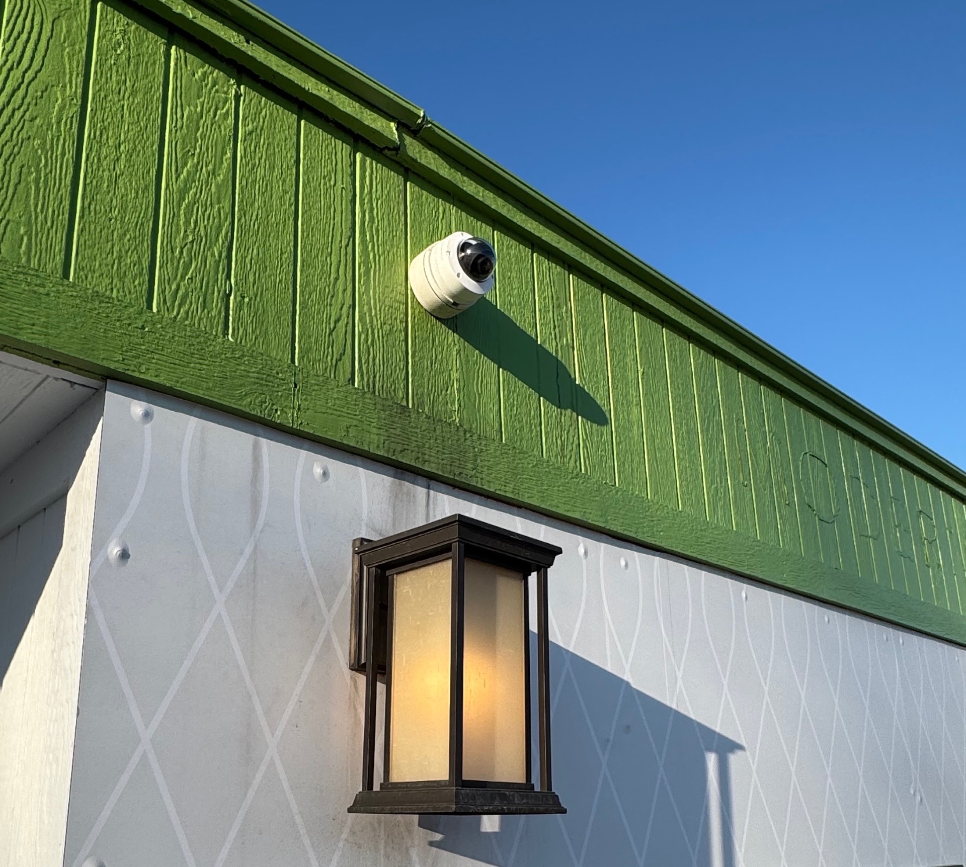 Dome Security Camera Install